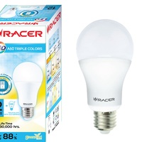 RACER BULB A60 E27 12W LED Bulb, Cool White/Warm White/Daylight, Pear Shape