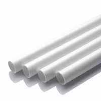 NPI Trachang PVC Electric Telecom Conduit White JIS Plain End 15 mm 2.92 metre
