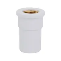 BRASS FAUCET SOCKET-WS WHITE 18
