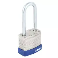 กุญแจสปริง SOLEX LAMINATED 40L 40 มม. สีสเตนเลส