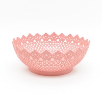 ตะกร้าใส่ของในครัวทรงกลม คละสี PB-693
