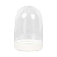 TOOTHPICK BOX PULL LID ROUND KECH WHITE