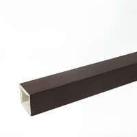 ไม้ระแนง ไวนิล UPVC กลวง หน้า 1.5 นิ้ว สีช็อคโกแลต