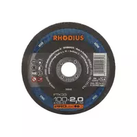 แผ่นตัดเหล็ก แบบนูน RHODIUS 4 นิ้ว