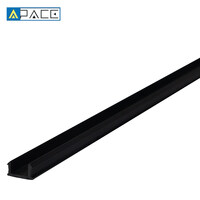 ร่อง PVC สีดำ ยาว 2 ม.