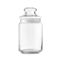 ขวดโหลแก้ว0.65L กลมฝาดึงใสPOP JAR