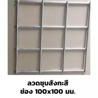 ตะแกรงอาร์ค ลวดชุบสังกะสี 100x100 มม.