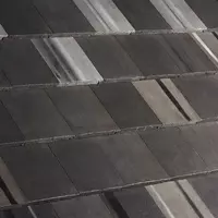 กระเบื้องหลังคา เลเจนท์ไลฟ์ไทล์ รุ่น English Thatch Flat Graphite Grey EFCT-3075