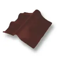 Adjustable Ridge Roman Tile Diamond Sparkling Brown