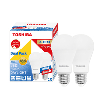 TOSHIBA A60 E27 10W Daylight LED Bulb, Pear Shape