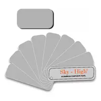 แผ่นอลูมิเนียม คอมโพสิต 3 มม. SkyHigh SH-6211 สีเทาเงิน