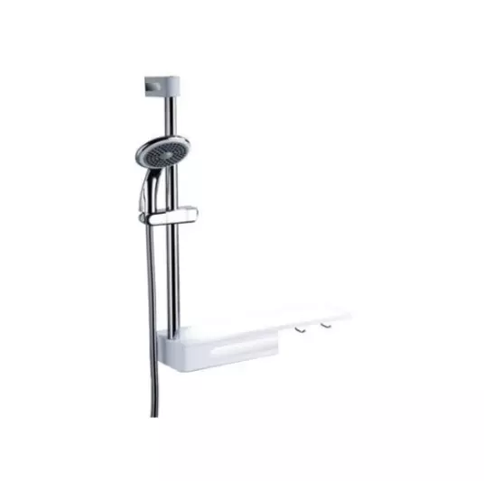 VICTOR SHELVES H40318 White - Chrome-1