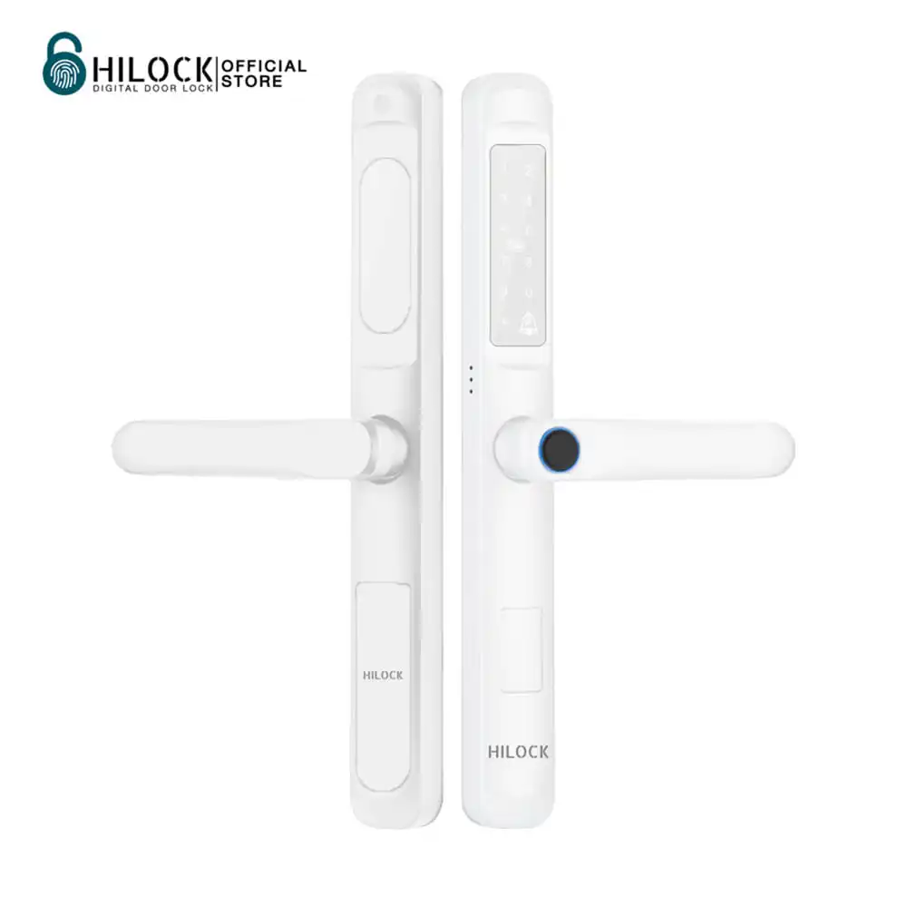 กลอนดิจิตอล HILOCK HL-436W สีขาว-1