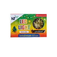100 LED decorative lights, warm white light (no flickering) NT