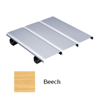 ฝ้าอลูมิเนียม ตัวซี 85C Fameline สี Beech