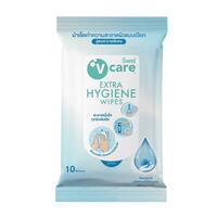ผ้าเช็ดทำความสะอาดVCARE EXTRA HYGIENE10s