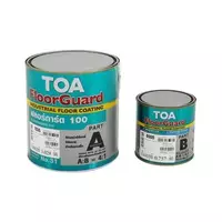 TOA 7035 สีอุตสาหกรรม TOA FLOORGUARD 102 PART A+B สีเทา