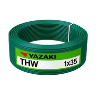 สายไฟ THW 35 ตร.มม. สีเขียว YAZAKI