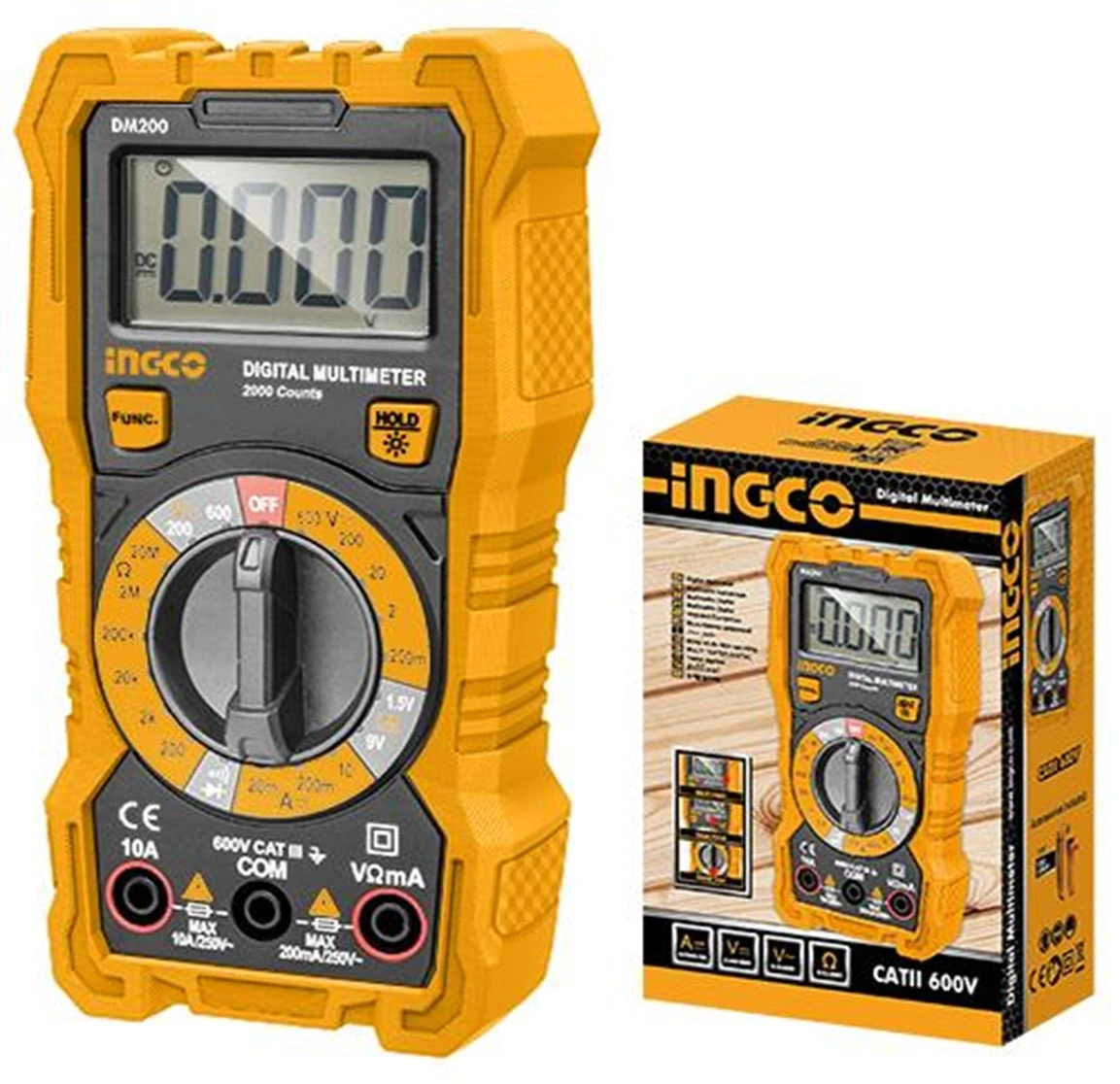 Digital Multimeter 600V INGCO-1