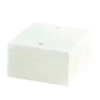 กล่องพักสายไฟ 3x3 สีขาว BS 20 มม. ตราช้างเอ็นพีไอ