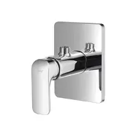 Lever type shower valve for floating pipe, Sirocco model, COTTO CT1135A
