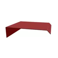 ครอบข้างเมทัลชีท G457 AZ70 สีบริค ออเร้นจ์ บลูสโคปแซคส์