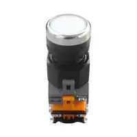 PUSH BUTTON SWITCH LED 22MLA38-11D/WH CT
