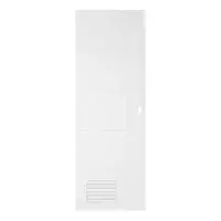 ประตูห้องน้ำUPVC AZLE MD6-เกล็ด 70X200WH