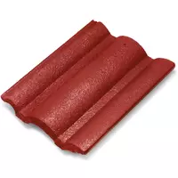 กระเบื้องหลังคาคอนกรีตดูร่าวัน ลอนเศรษฐี สีแดงมหาลาภ (ยกเลิกขาย)