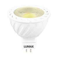 หลอดไฟ LED GU5.3 6W วอร์มไวท์ MR16 LUMAX EcoJDCR