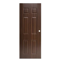 ประตูภายในUPVC AZLE LT-04 80x200cm BW-OK