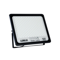 สปอร์ตไลท์โซล่าเซลล์ LUMAX 58-L0017 400 วัตต์ DAYLIGHT สีดำ