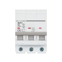 เบรกเกอร์ 32 แอมป์ MCB SAFE T CUT 3 Pole 10KA รุ่น US สีขาว