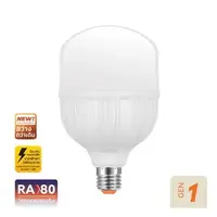 LAMPTAN T-BULB HIGH WATT ULTRA-GLOW E27 50W LED bulb, daylight color, cylindrical shape