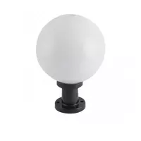 10 inch round post lamp, model 8014-PT FINEXT