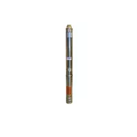 Submersible pump 0.5 horsepower HISO deep well pump (3 inch well) model 3SDM2.5/10 power, silver color