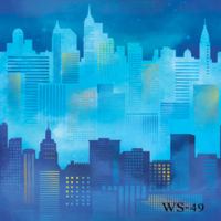สติกเกอร์ติดกระจก ลายสี WS-49