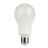 หลอดไฟ LED E27 16W เดย์ไลท์ ทรงลูกแพร์ HI-TEK มวยไทย