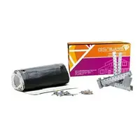 Aluminum Dry Ridge Cap System Kit