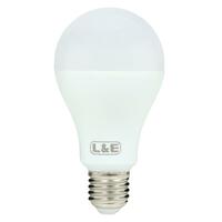L&E ​​BULB E27 13W Warm White LED Bulb, Ping Pong Shape