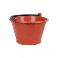 BLACK PLASTIC WPT BUILDING BUCKET