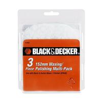 ผ้าขนแกะขัดเงา พร้อมฟองน้ำ BLACK&DECKER 74-603