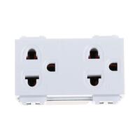เต้ารับคู่ 3ขา มีกราวด์ WEG 15929 PAN