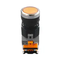 PUSH BUTTON SWITCH LED 22MLA38-11D/YE CT