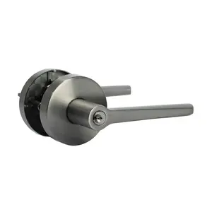 ENTRANCE LEVER YALE YLL-YK-ZN005GG GREY-1