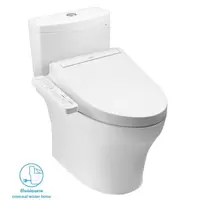 สุขภัณฑ์ชิ้นเดียว TOTO CW889UW2R 3/4.5 ลิตร พร้อมฝารองนั่งอัตโนมัติ
