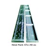 แผ่นพื้นทางเดินแบบไม่มีตะขอเกี่ยว Metal Plank กว้าง 210 มม. ยาว 1000 มม. กัลวาไนซ์
