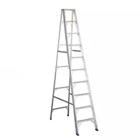 Newcon XT A-Shaped Aluminium Folding Ladder (Thai Industrial Standard) 10 Feet