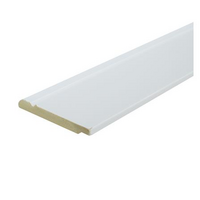 บัวพื้น PS MG3101-5 สีขาวด้าน LINEDEKOR 8x300x0.8CM