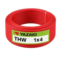 สายไฟ THW 4 ตร.มม. สีแดง YAZAKI